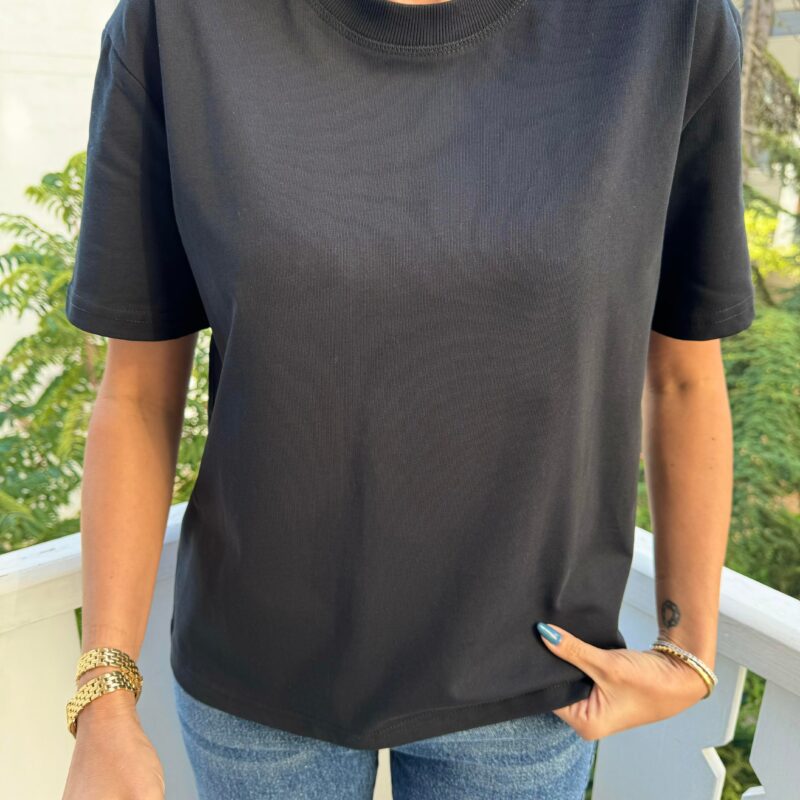 Basic juodi marškinėliai