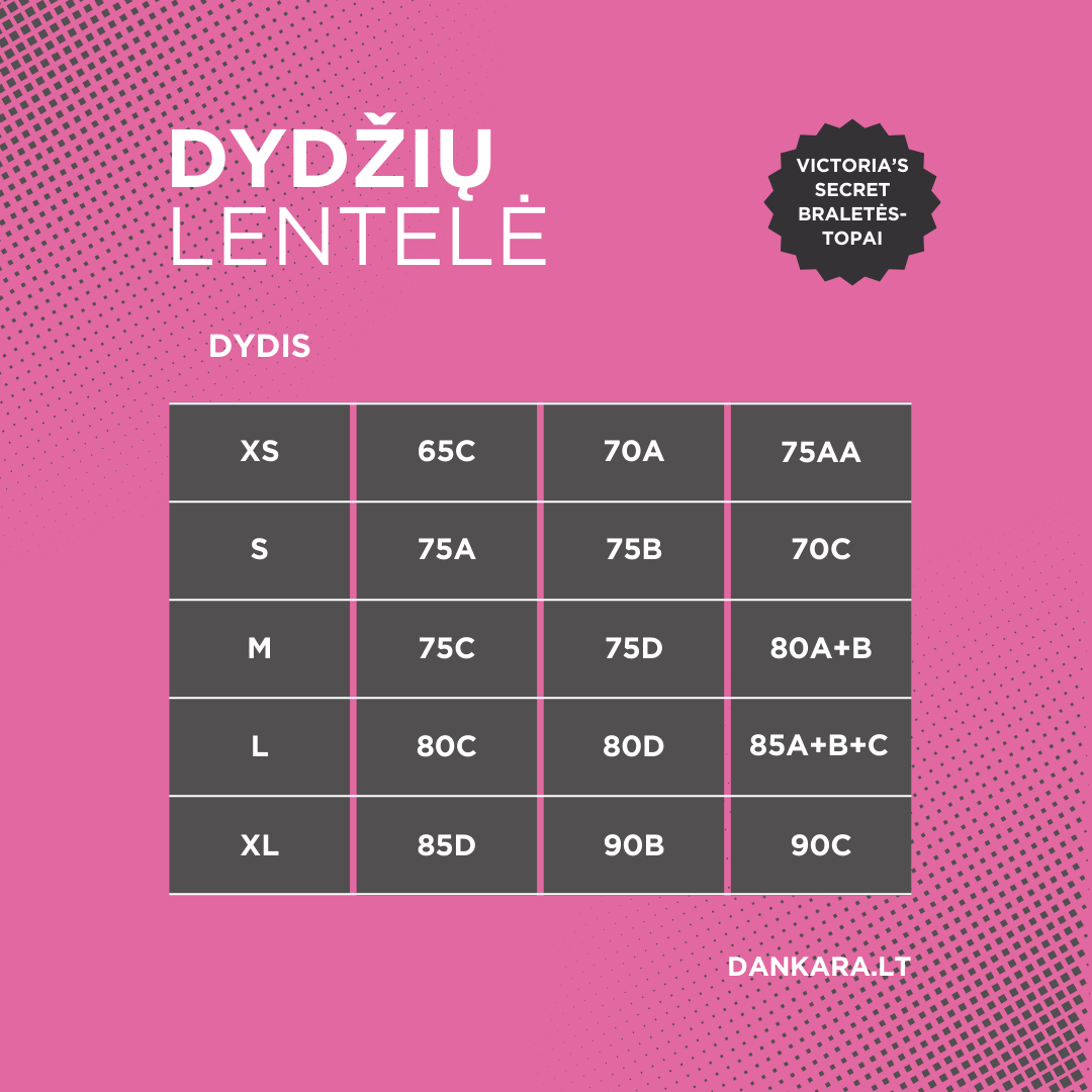 Victoria's Secret Rožinės spalvos Braletė-Topas - Image 6